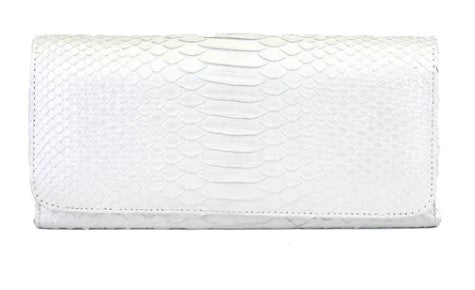 SIDECAR CLUTCH - PYTHON WHITE