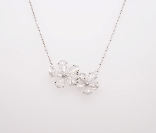 18K WG RUBY 2.59CTW AND DIAMOND 1.01CTW NECKLACE