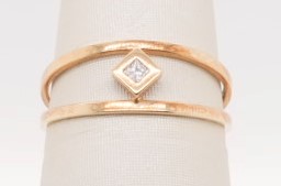 MICHAEL M 14KYG BEZEL BAND 0.04CTW