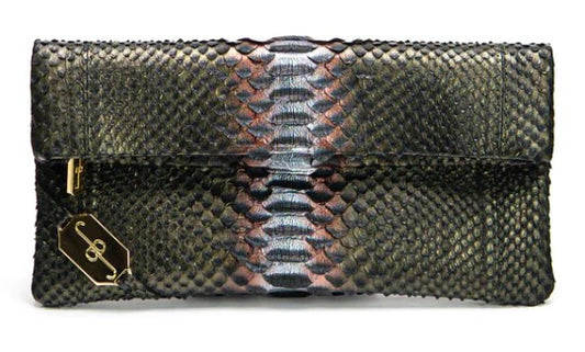 POCKET CLUTCH - PYTHON