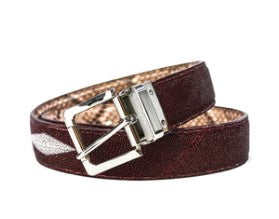REVERSIBLE BELT - STINGRAY & PYTHON