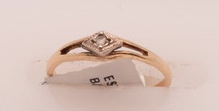 ESTSTE 10K YG BABY RING SIZE 2.5