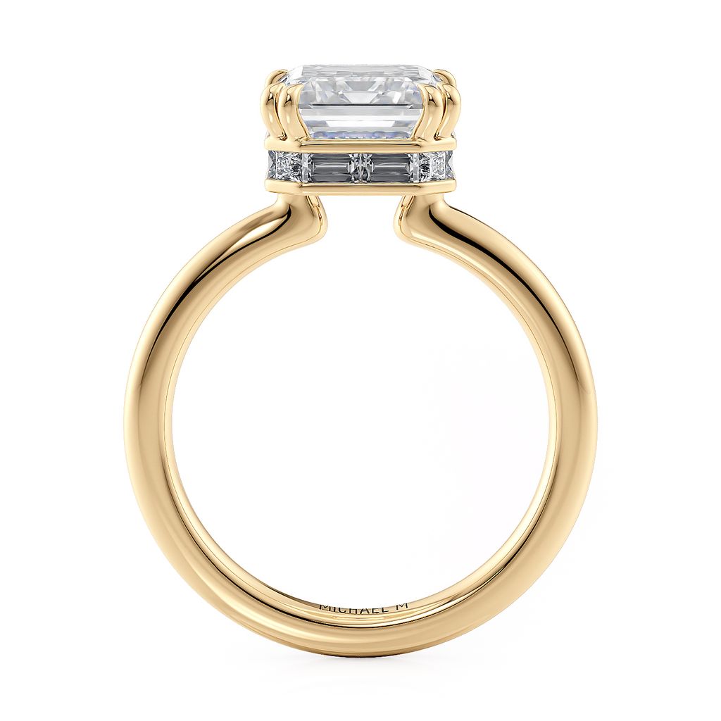 MICHAEL M 18KY SEMI MOUNT 0.46ctw R809-3