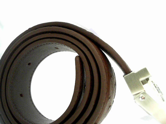 BELT - BROWN 38 OSTRICH