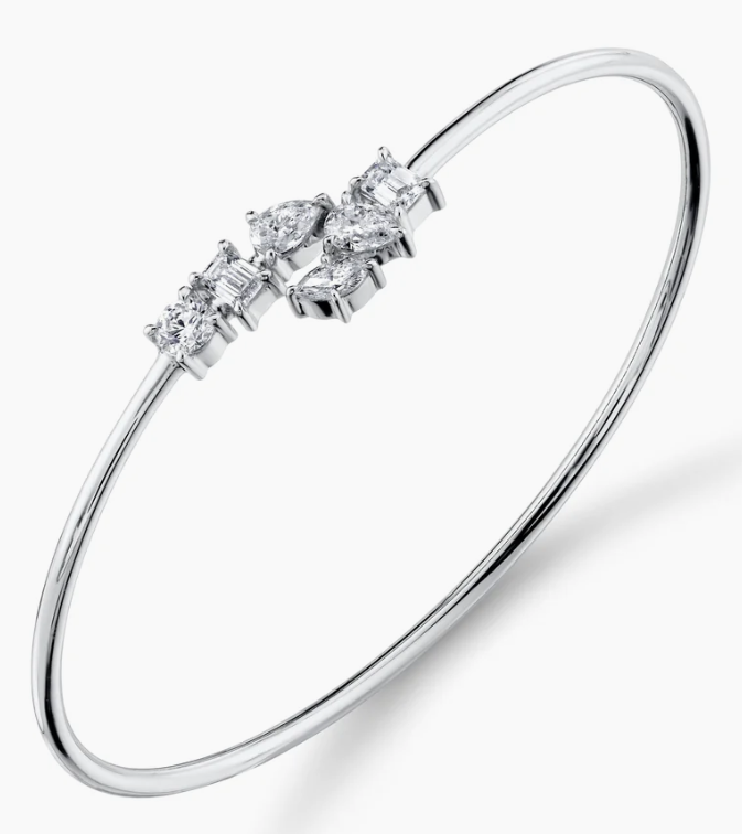 MICHAEL M 18K WG MONTAGE RING 3.38CTW