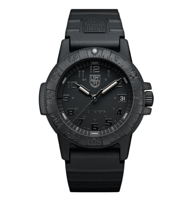 LUMINOX 0301.BO BLACK/BLACK BLACK PU STRAP
