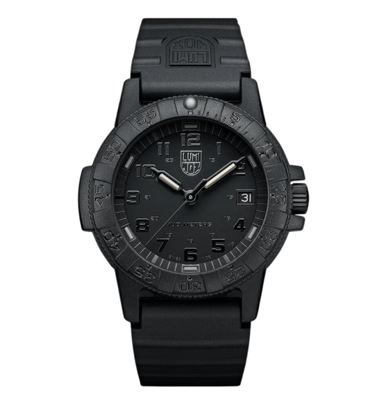 LUMINOX 0301.BO BLACK/BLACK BLACK PU STRAP