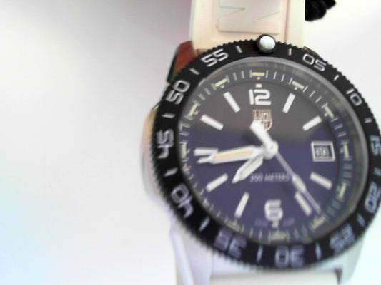 LUMINOX 3123M 39MM BLUE/WHT, WHT NBR STRAP
