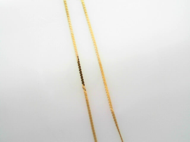 14KYG FLAT SLINK CHAIN 20"
