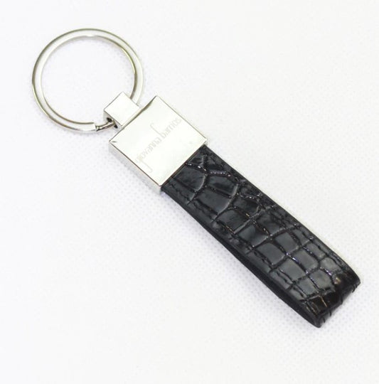 KEY HOLDER CROCODILE- BLACK