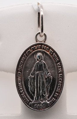 STERLING SILVER CUSTOM MIRACULOUS MEDAL