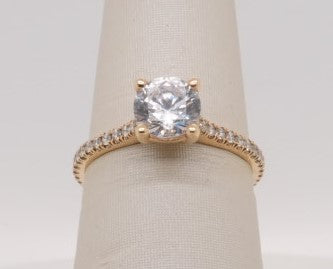 LDS CLJ 14KW SEMI 0.24CTW-1