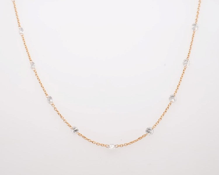 18K WG RUBY 2.59CTW AND DIAMOND 1.01CTW NECKLACE