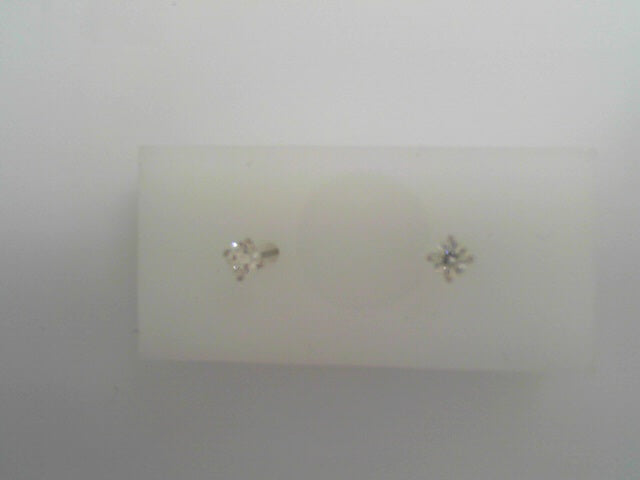 0.75CTW 14K WG 4 PRONG MARTINI SET ROUND STUDS