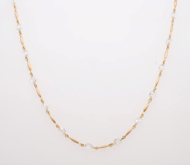 18K WG RUBY 2.59CTW AND DIAMOND 1.01CTW NECKLACE