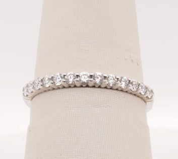 LADIES 14K WG DIAMOND BAND 0.30CTW