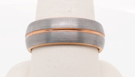 STEEL REVOLT TUNGSTEN CARBIDE 8MM SIZE 10