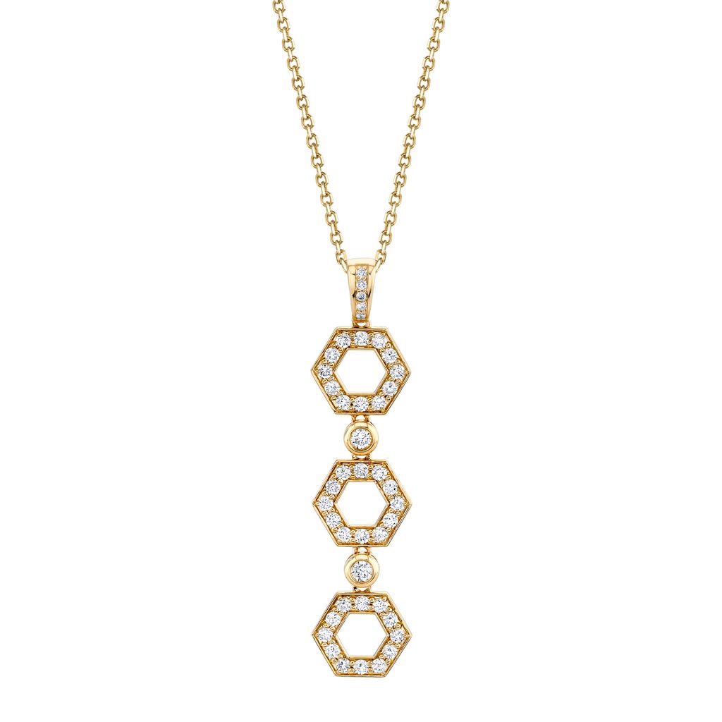 MICHAEL M 14KY  FASHION PENDANT 0.1.07CTW