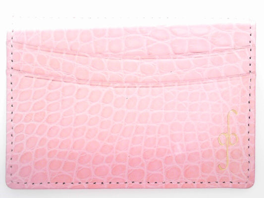 CARD CASE - CROCODILE