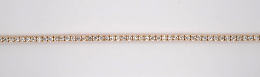 LADIES 14KYG 6.1CTW DIAMOND BRACELET VVS/G