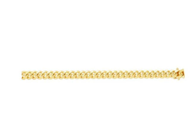 14K YG TRILOGY DIAMOND CLOVER BRACELET 0.30CTW