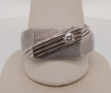 GTS 10K WG & DIAMOND RING