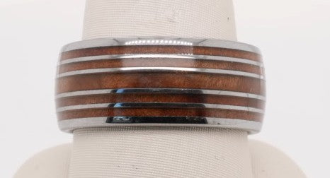 STEELREVOLT 10MM TUNGSTEN CARBIDE, WHISKEY BARREL 10.5