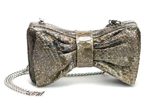 BOW TIE ME UP CLUTCH