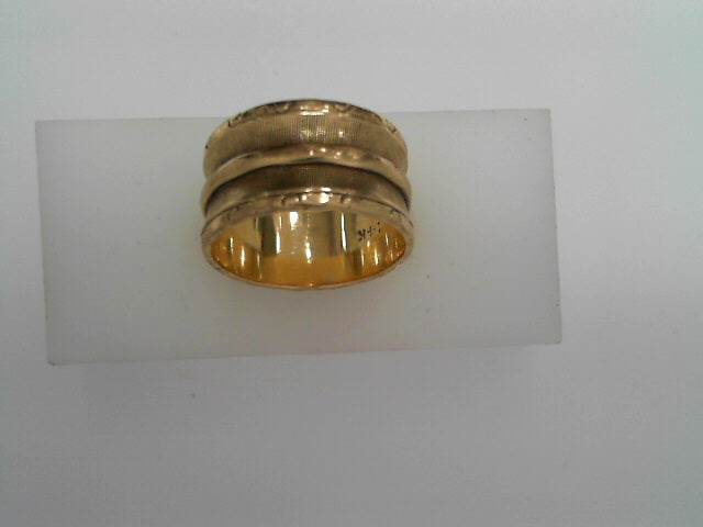 LADIES 14K 10MM ESTATE BAND