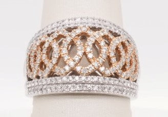 14KY/W 1.0 CTW DIAMOND RING