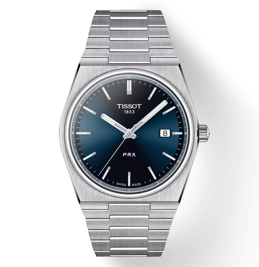 Gents Blue dial PRX Tissot Watch
