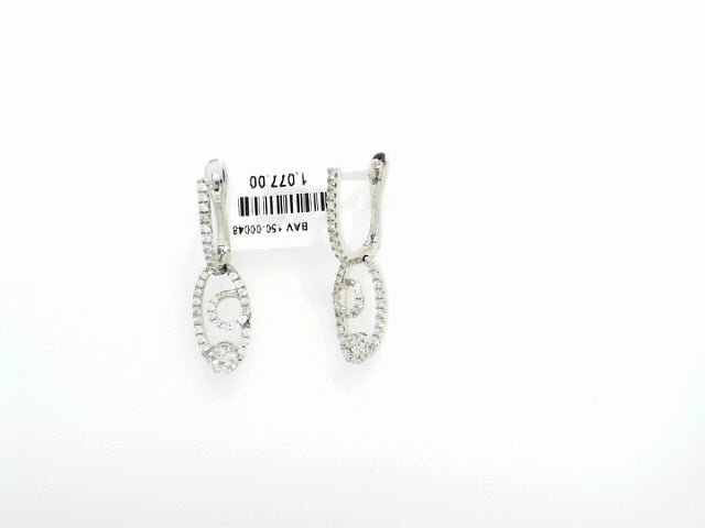 14KW .50 CTW GHI, I1 DIAMOND EARRINGS