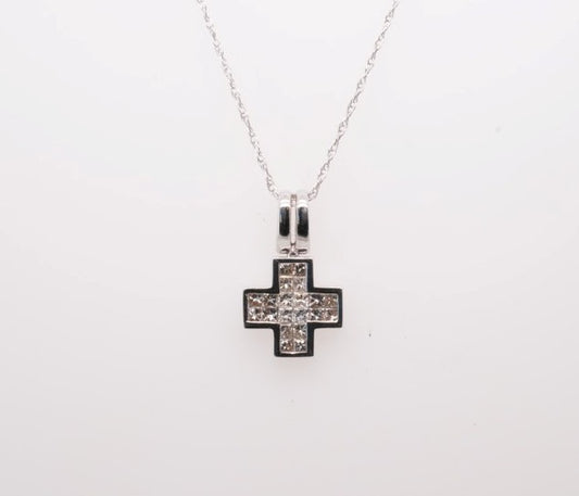 18K WG .40 CTW GH, SI2 PENDANT NECKLACE