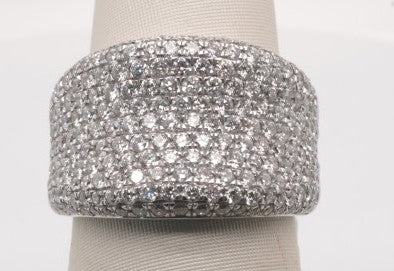 14K WG 2.33 CTW GHI, SI DIAMOND RING