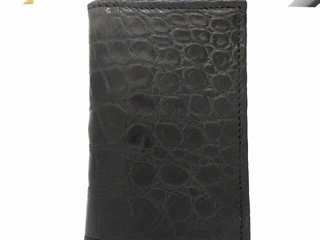 MODERN WALLET- ALLIGATOR BLACK