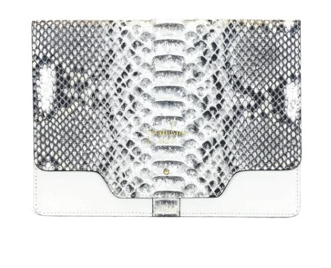 IPAD TABLET CASE - PYTHON BLACK/WHITE