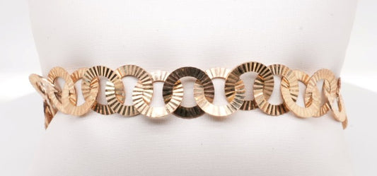 OTC LADIES 14K CIRCLE BRACELET