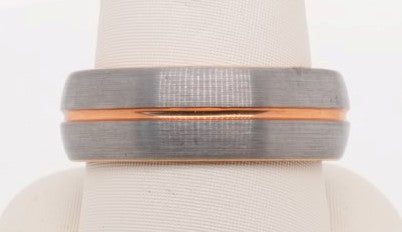 STEEL REVOLT TUNGSTEN CARBIDE 8MM SIZE 10