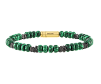 BLACK ONYX BEADS LION BRACELET