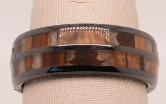 STEEL REVOLT CERAMIC 8MM FSILZD MAMMOTH TOOTH INLAY 9.5