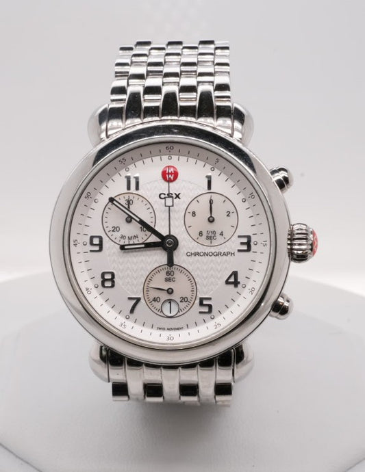 MICHELE CSX SS CHRONOGRAPH 39MM WATCH