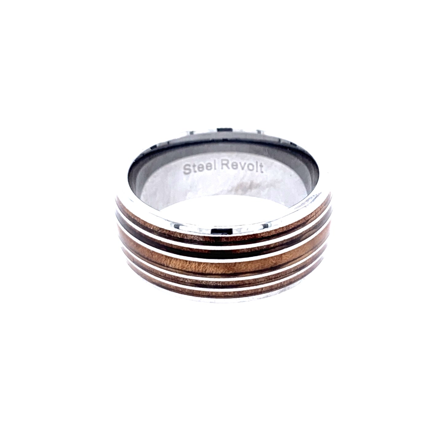 STEELREVOLT 10MM TUNGSTEN CARBIDE, WHISKEY BARREL 10.5