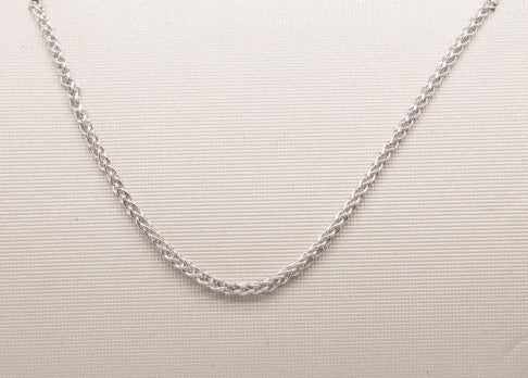 14KW 1MM ROUND WHEAT CHAIN 16" WSP025-16