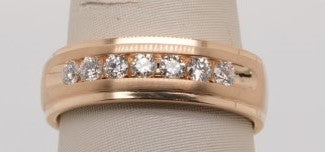 14KY .50CTW GENTS DIAMOND BAND