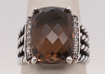 SS SMOKEY TOPAZ DAVID YURMAN RING