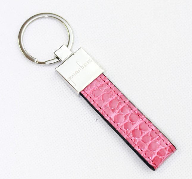 KEY HOLDER CROCODILE- PINK
