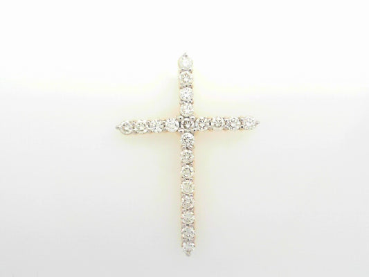 14KY DIAMOND CROSS 2.22CTW
