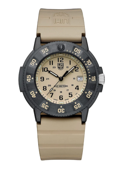 LUMINOX 20ATM SAND DIAL WITH BLK PRINT