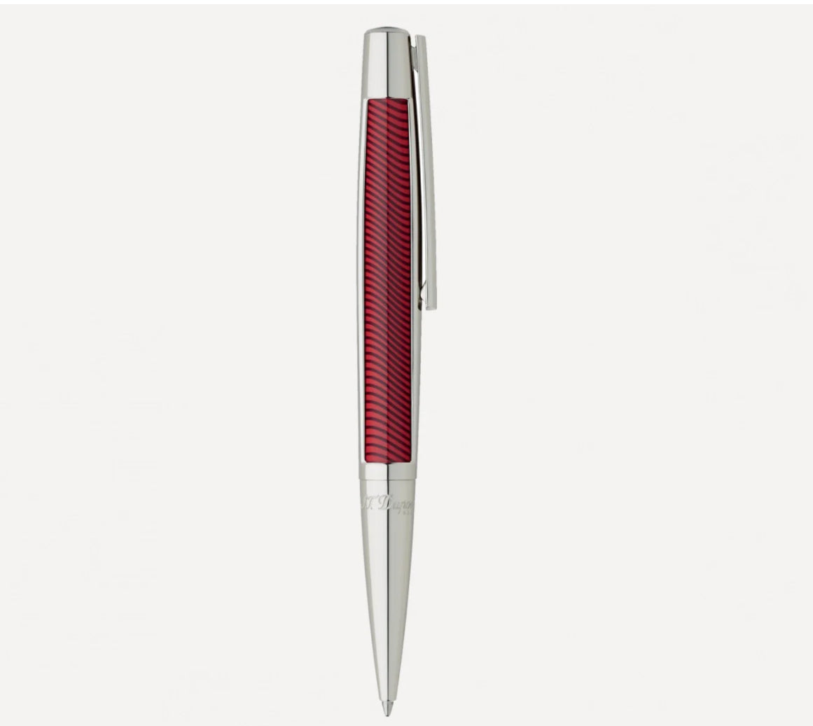 S Te Dupont defi Red Vibration Ballpoint Pen 405724