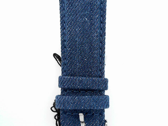 TISSOT BLUE TEXTILE STRAP LUGS 22MM